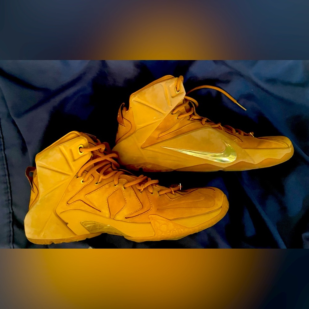 Lebron 12’s size 13. Wheats